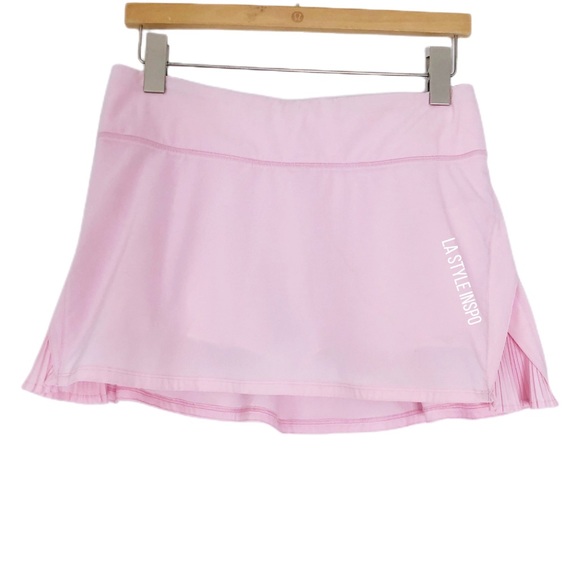 Lululemon Play Off The Pleats Pink Skirt Regular Size 4 - Picture 2 of 7